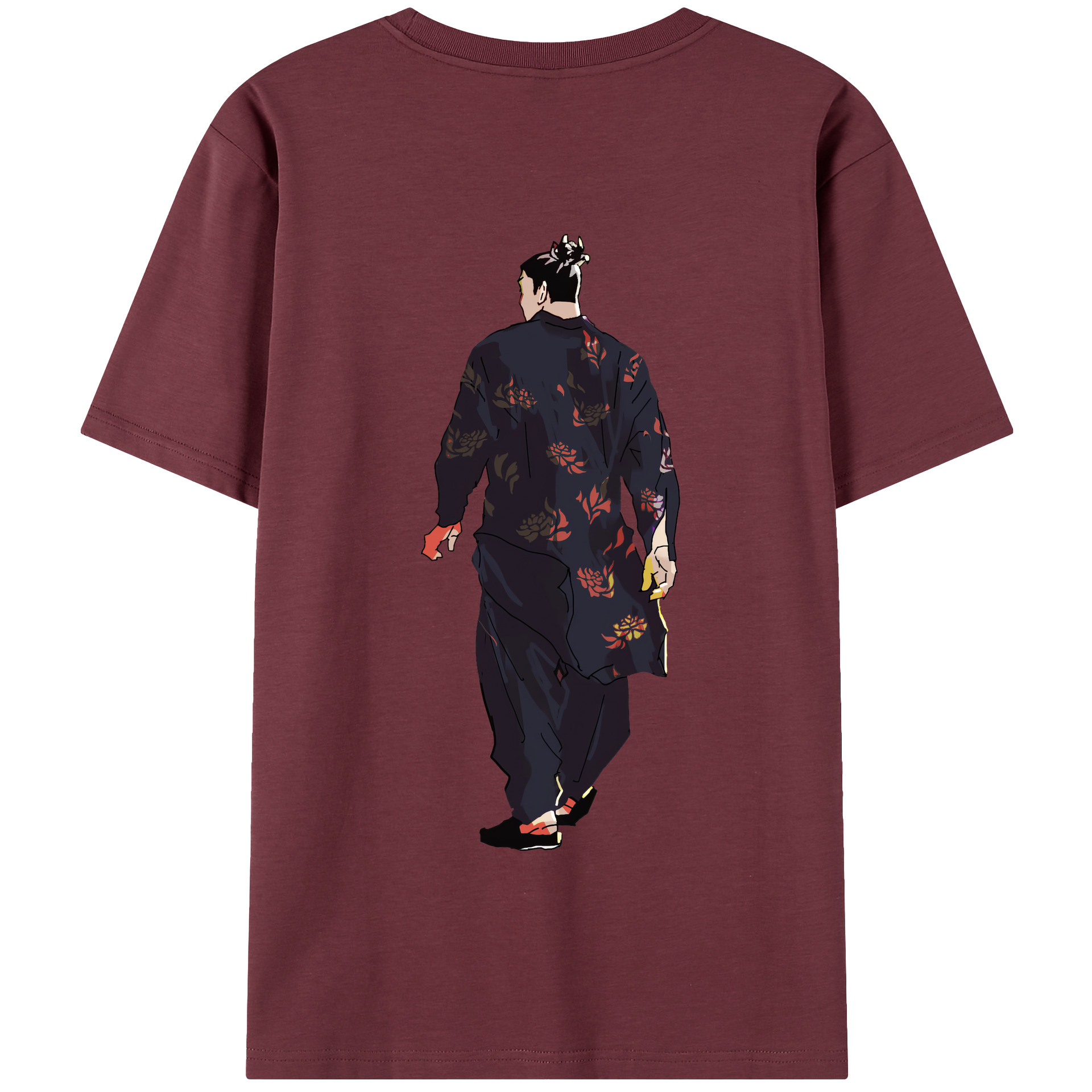 （画像用） 呪術廻戦 Jujutsu Kaisen 綿100％半袖Tシャツ（背面プリント）